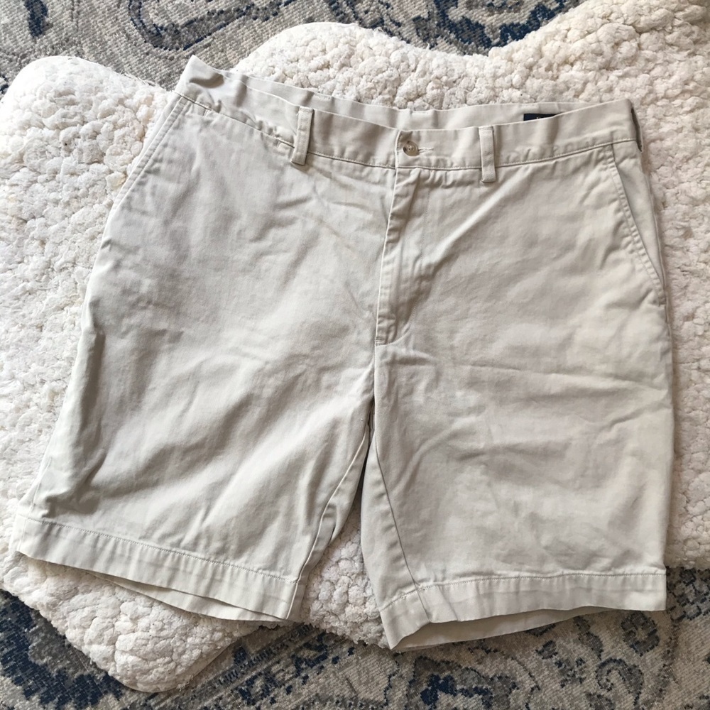 Polo: R. L. Size 35 Classic Fit 9" Khaki Shorts